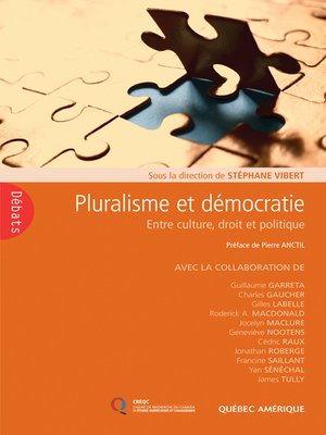 cover image of Pluralisme et d&#233;mocratie